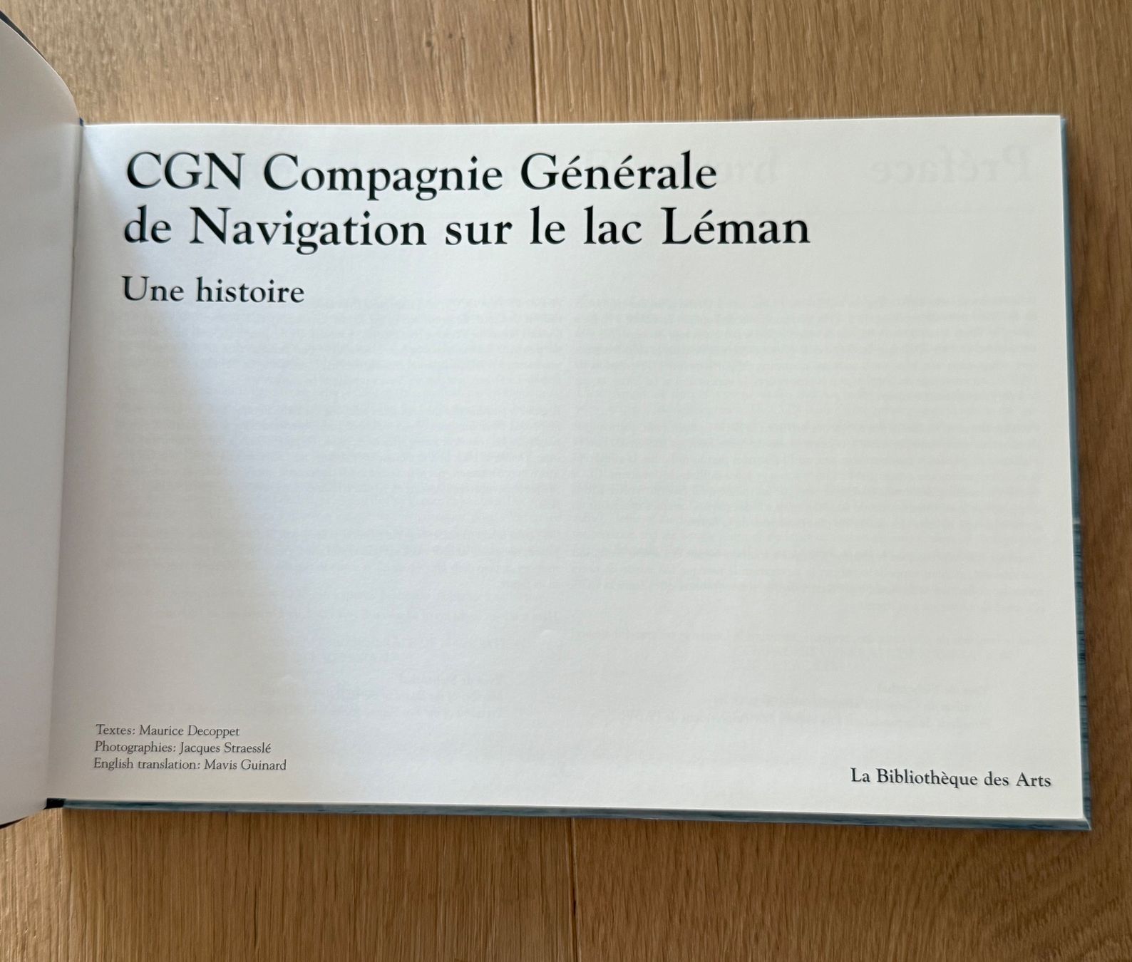 Bücher: CGN sur le lac Léman : Une histoire – Gebraucht aus Denges von peumens 1