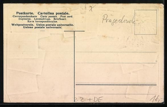 Ansichtskarten: Briefmarken der Deutschen Kolonie Deutsc – Gebraucht aus Berlin von bartko-reher 1