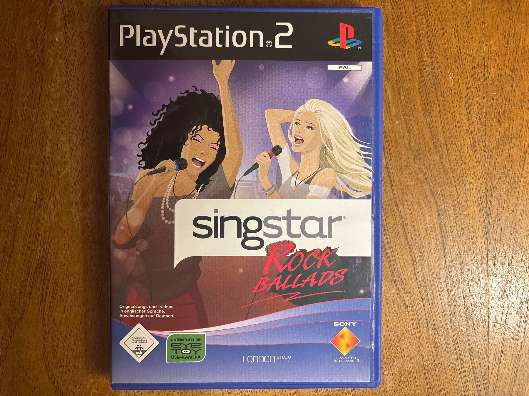 Sony Spiele: SINGSTAR ROCK BALLADS - Sony Playstation 2, PS2 – Gebraucht aus Zürich von hiddentreasures_zh