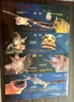Feuillet de timbres chauve-souris d’Argentine 2012