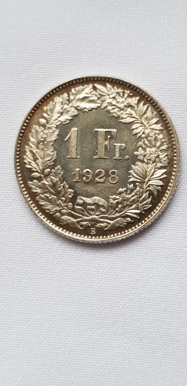 Alle Münzen: 1 Franken 1928 Schweiz – Gebraucht aus Dällikon von Toyfan 2