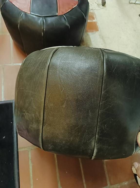 Sgabelli: Lederhocker 70s vermutlich de sede – Usato da Zürich venduto da style-and-design.zh 3