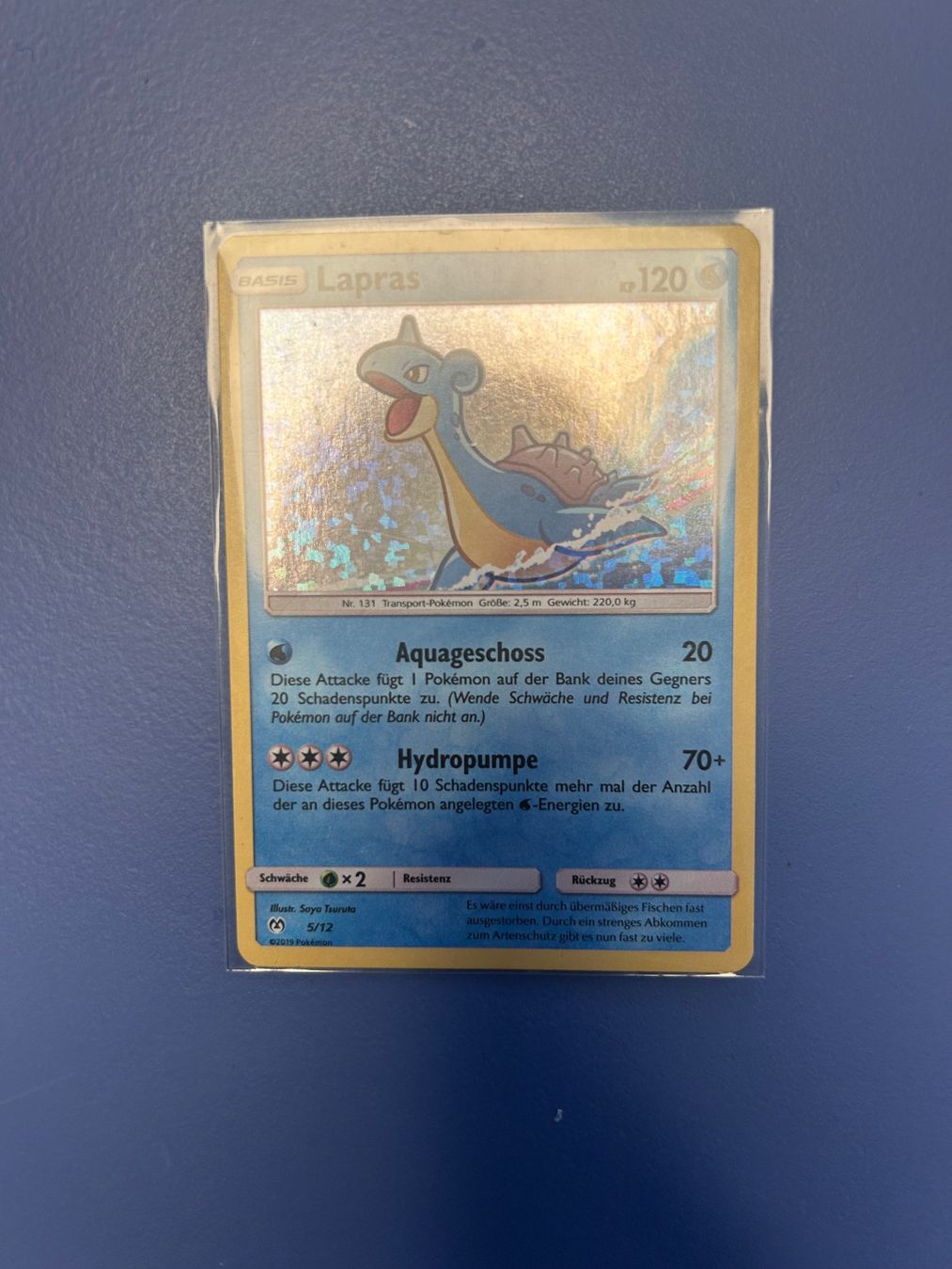 Pokémon Carte collezionabili: Pokémon Lapras Holo 5/12 DE – Usato da Schlieren venduto da happymerchant64 2