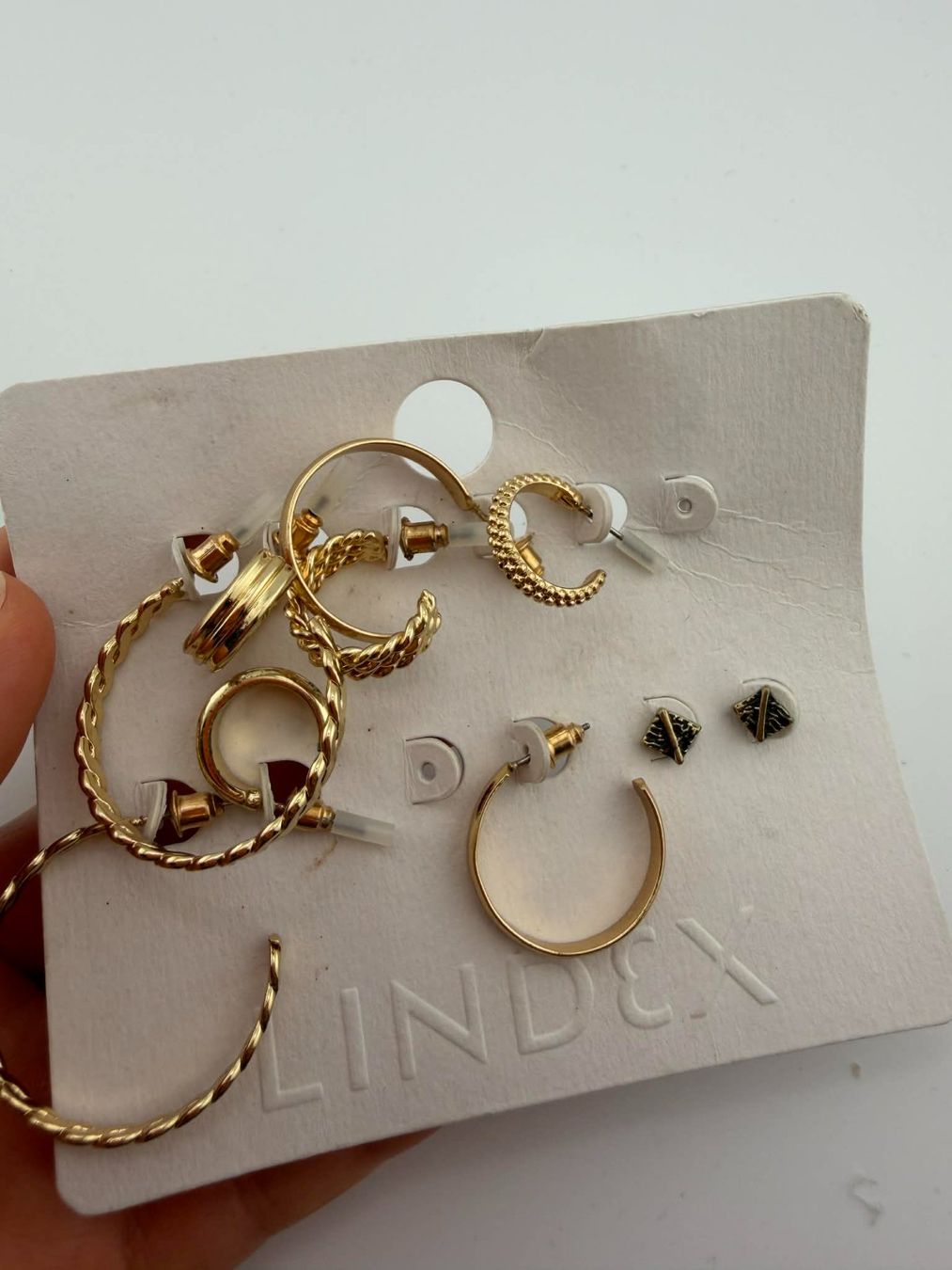 Orecchini pendenti & Orecchini a lobo: Lindex Ohrring Set, Goldfarben🌸 – Nuovo e nell'imballaggio originale da Riehen venduto da edu_92w7 1