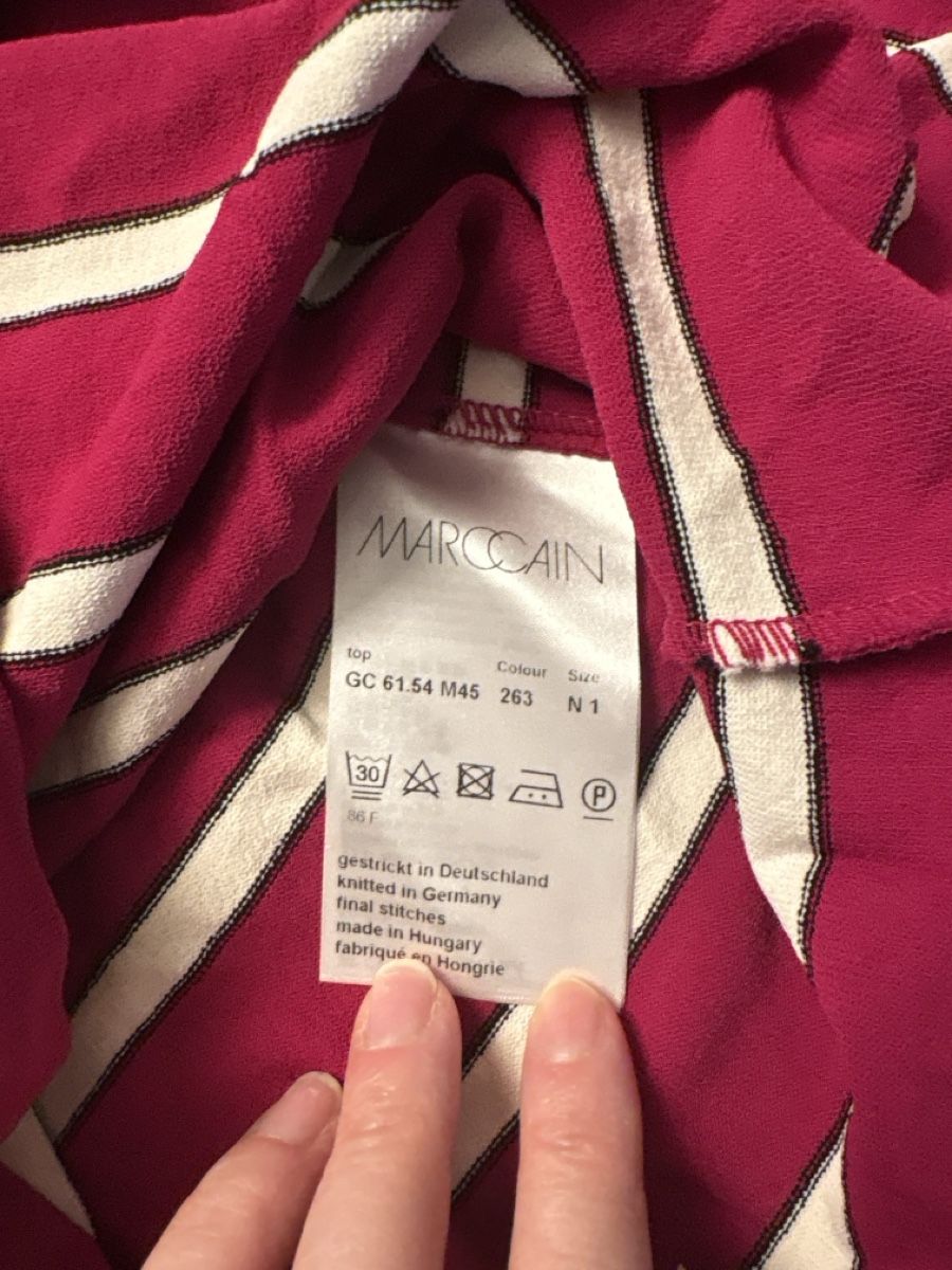 Marc Cain Top: Marccain Bright Pink, Size Small - Excellen – Nuovo (secondo la descrizione) da Uitikon Waldegg venduto da JanicaGe 2