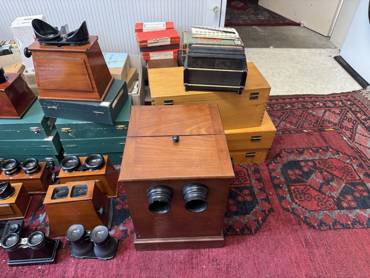 Fotocamera: Stereoscope betrachter sammlung – Usato da Zunzgen venduto da milesdavis76 3