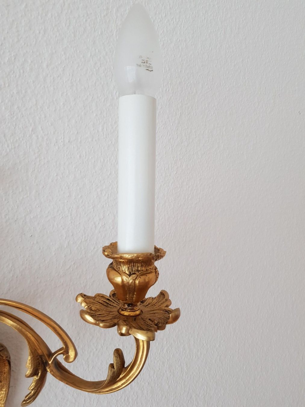 Lampen: 2 x edle, wunderschöne, goldene  Lampenapliquen – Gebraucht aus Weinfelden von Martin_R 1