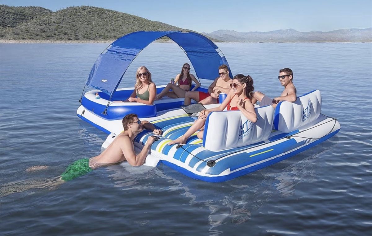 Bestway Boote: Bestway 6-Personen badeinsel – Gebraucht aus Basel von tep_rhw2 1