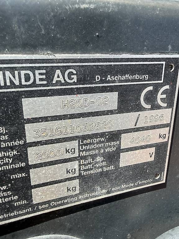 Nutzfahrzeuge: Linde H 20 D-02 – Gebraucht aus Embrach von embr12 2
