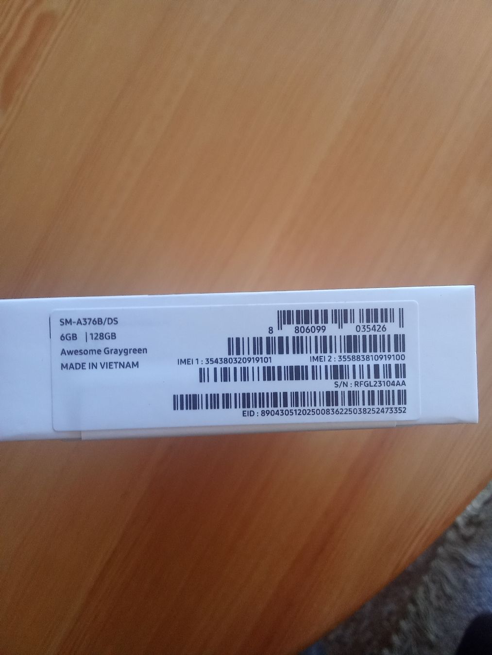 Samsung Telefoni cellulari / Smartphones: Samsung Galaxy A37 5G – Nuovo e nell'imballaggio originale da Torgon venduto da vou_pnr8 1
