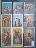 9 Heiligenbildli-Helgeli ca.1950 Printed in Switzerland(14)