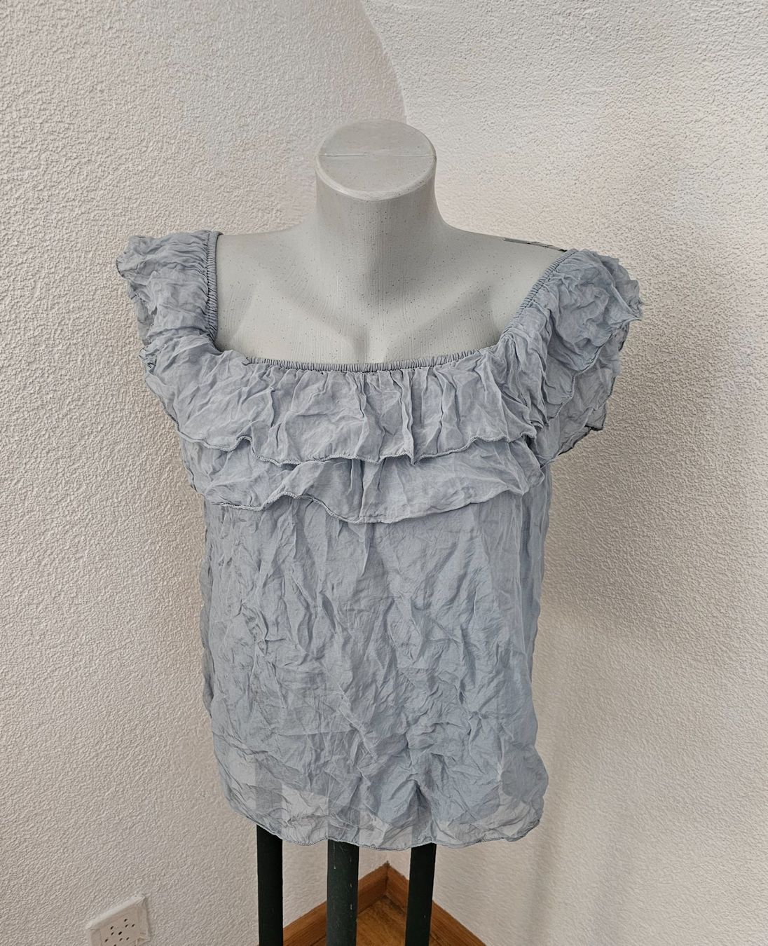 T-shirt: KING KONG OVERSIZE Boho Shirt ca. Gr. M mit 40% Seide – Usato da Füllinsdorf venduto da Sunnebliemli7 4