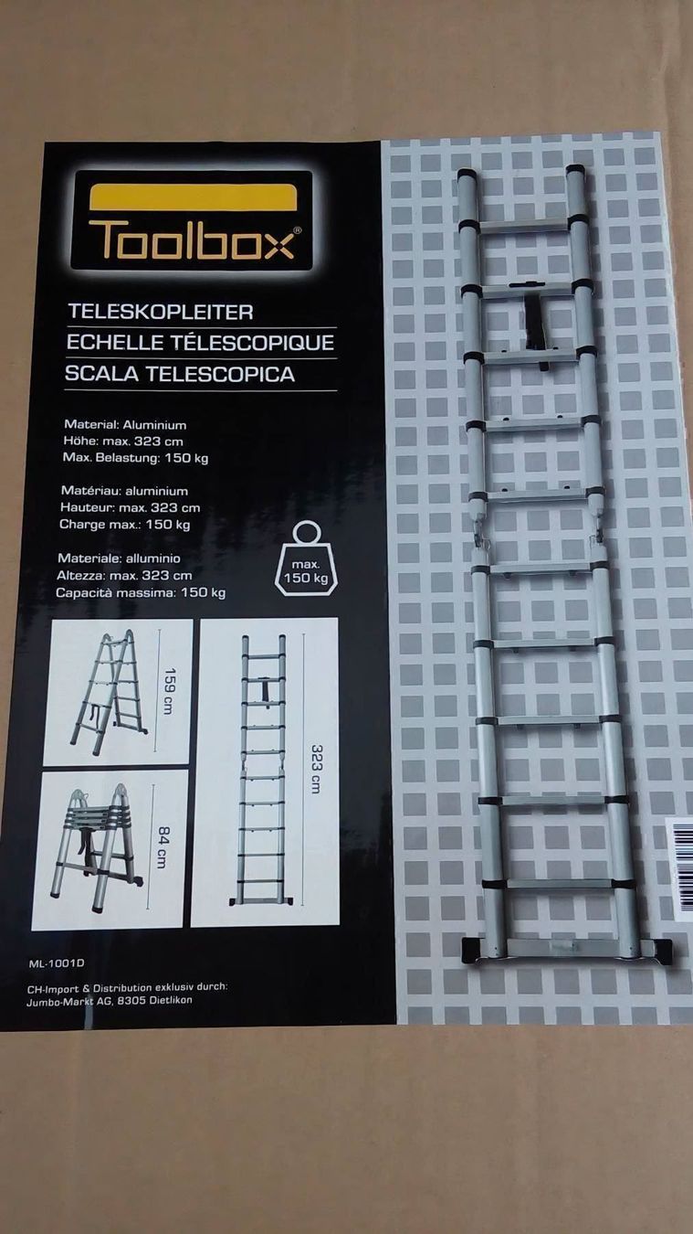 Scale: Bock- Teleskopleiter – Nuovo e nell'imballaggio originale da Erstfeld venduto da Gina033 5
