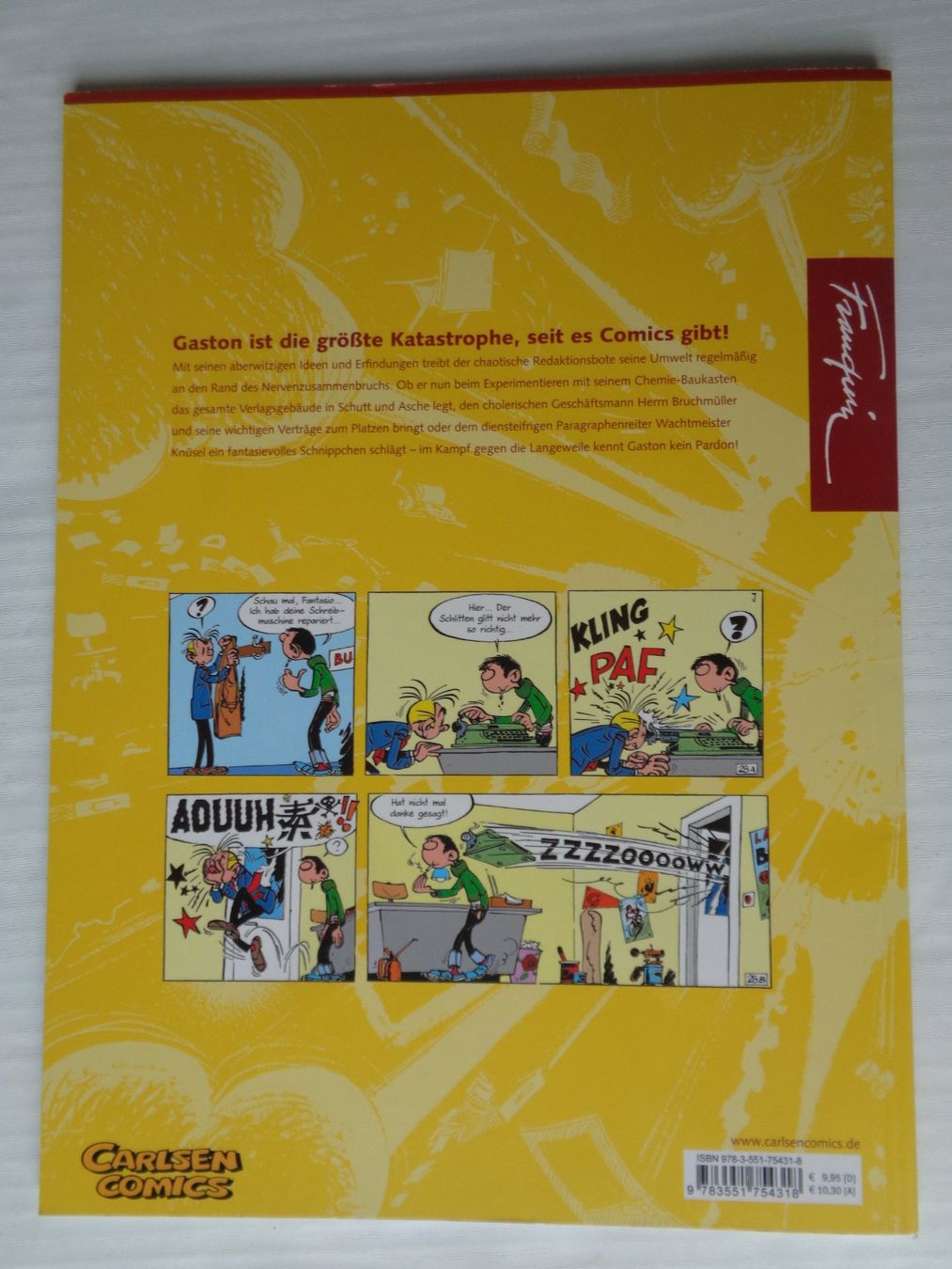 Fumetti: Gaston - New Look 1 - Carlson 2008 – Usato da Chur venduto da Oregano1 1