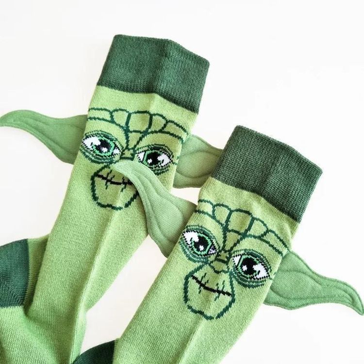 Star Wars Herren Socken 5er Pack – Crew Socken Mit Charakter-Designs, Größe 44-47