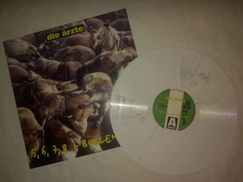 DIE ÄRZTE BULLENSTAAT ** VINYL MARMOR OPTIK ** RARITÄT ** Kaufen auf