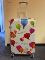 Koffer weiss Ballon