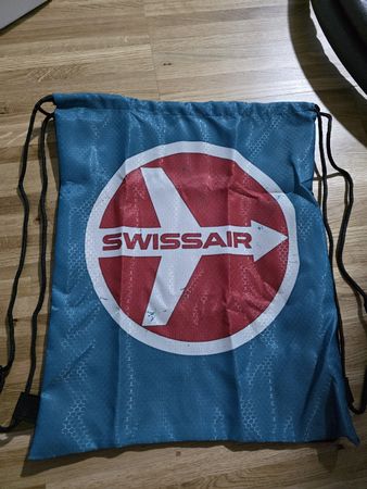 Swissair Turnbeutel/Rucksack - Vintage Rarität! Top!