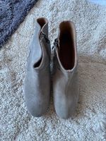 Isabel Marant Taupe Suede Dicker Booties Size 38