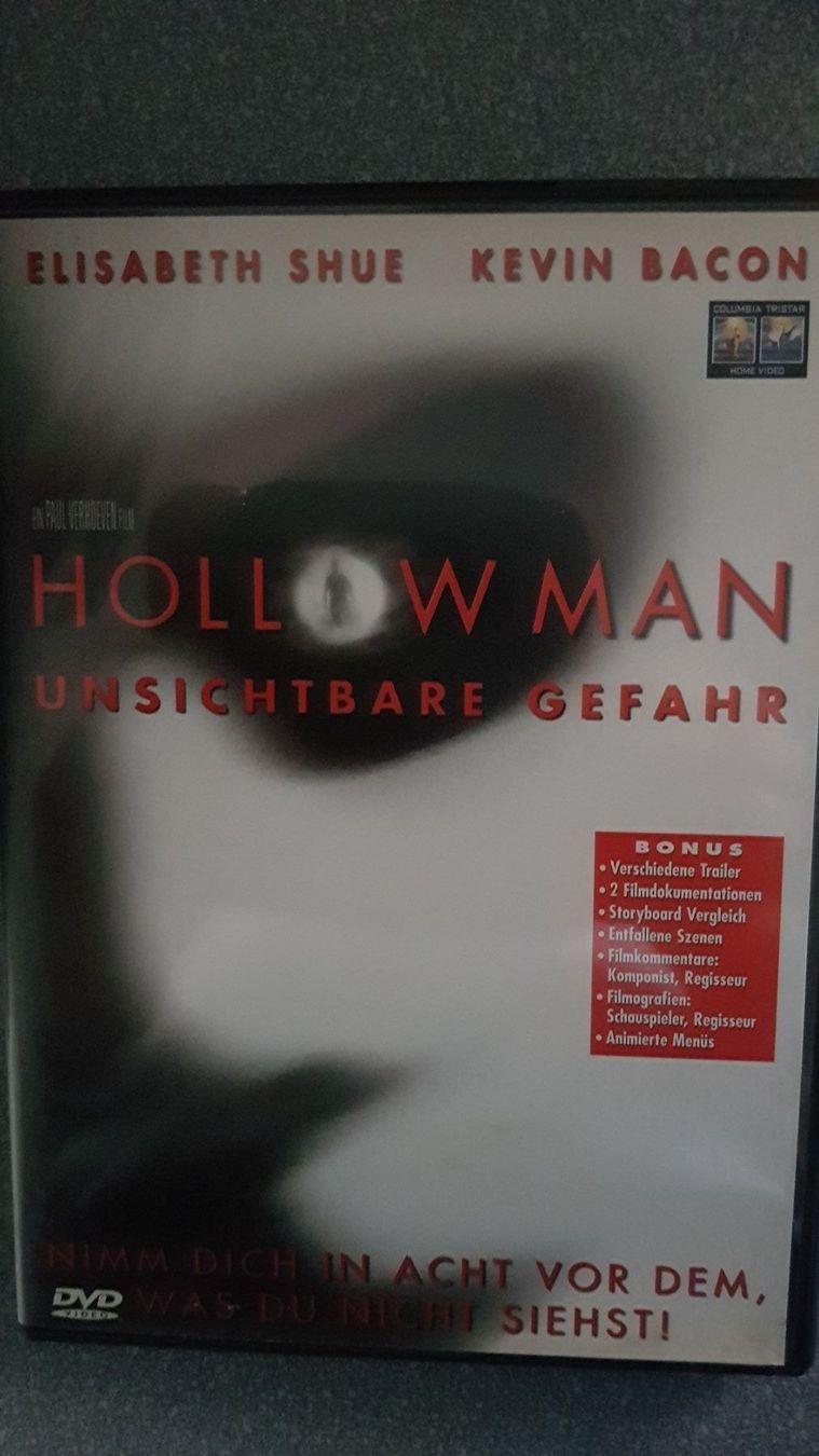 Tutti i DVDs: DVD Hollowman / Kevin Bacon – Usato da Oetwil am See venduto da fineli2