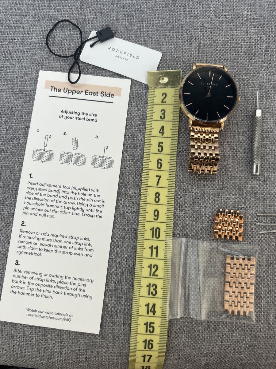 Orologi: Uhr Rosefield The Upper East Side gold – Usato da Winterthur venduto da turmalina15 5