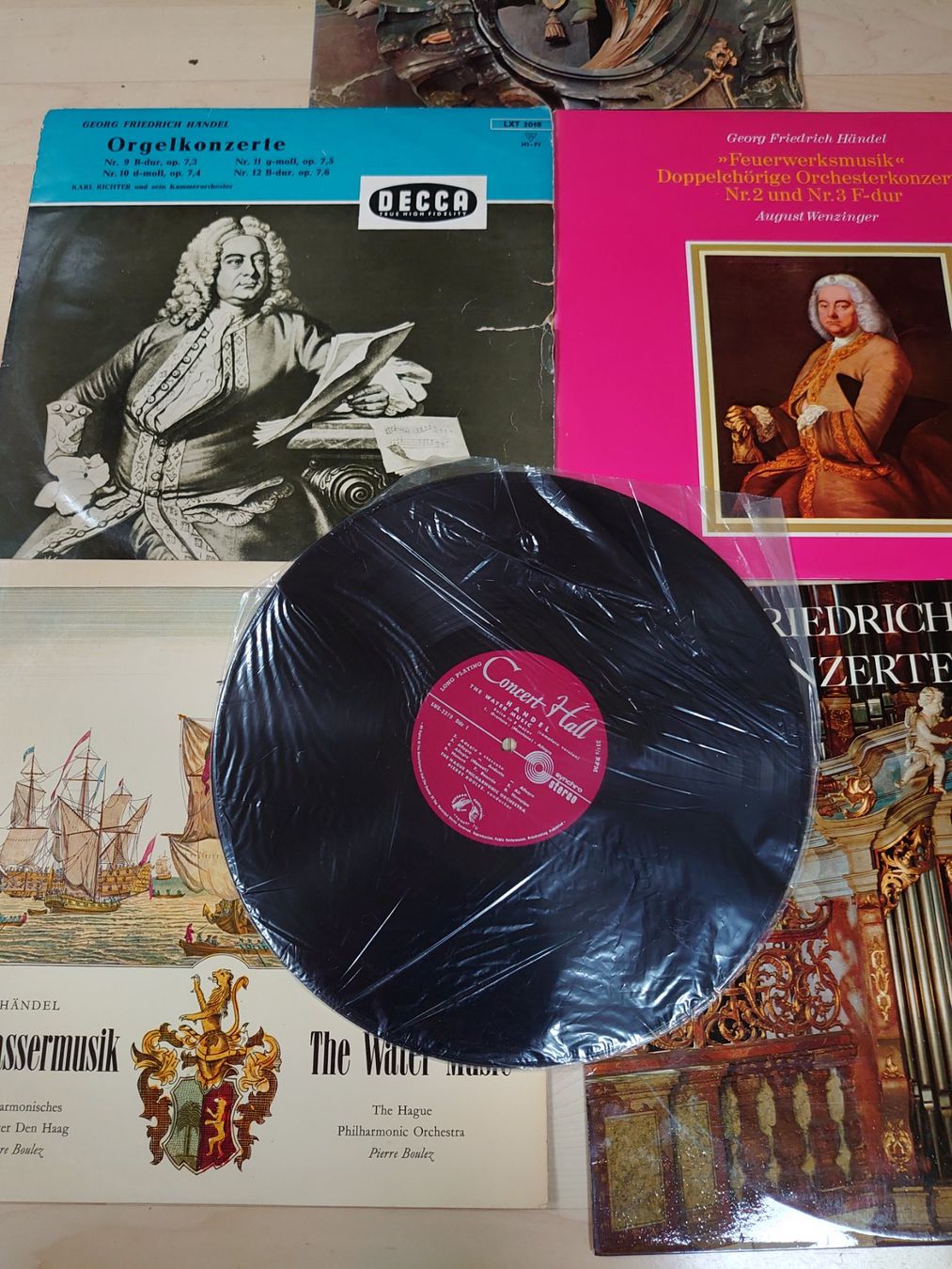 Dischi in vinile: Georg Friedrich Händel - 5 LP's – Usato da Wildegg venduto da Sunburg 1