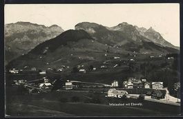 Weissbad /Ebenalp, Teilansicht eines Ort