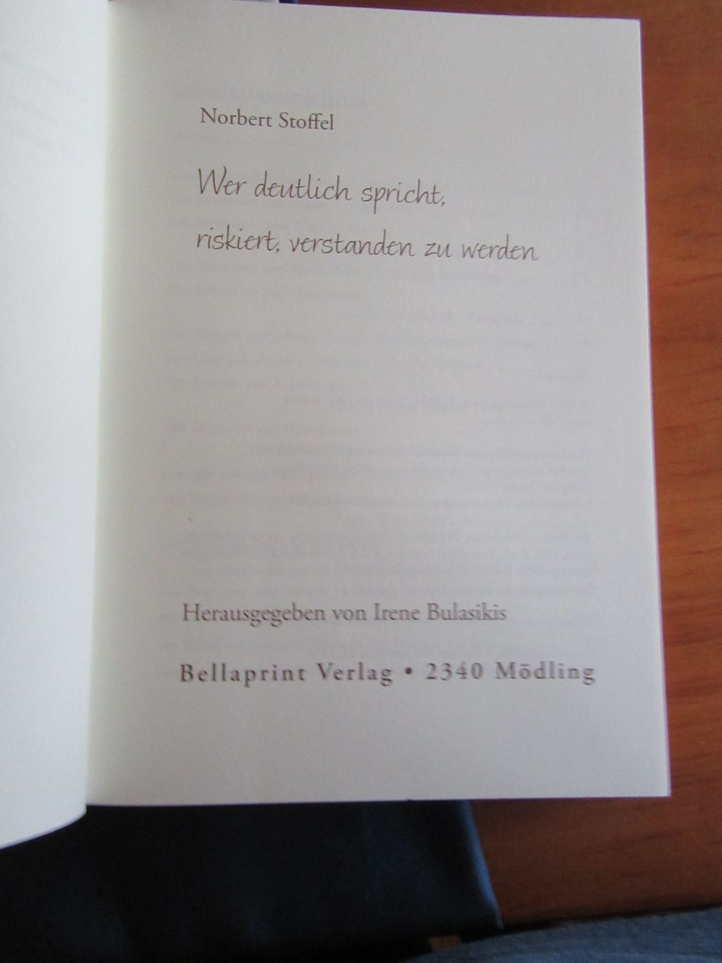 Libri: Wer deutlich spricht, riskiert, verstanden zu werden – Usato da Wattwil venduto da wampi 6