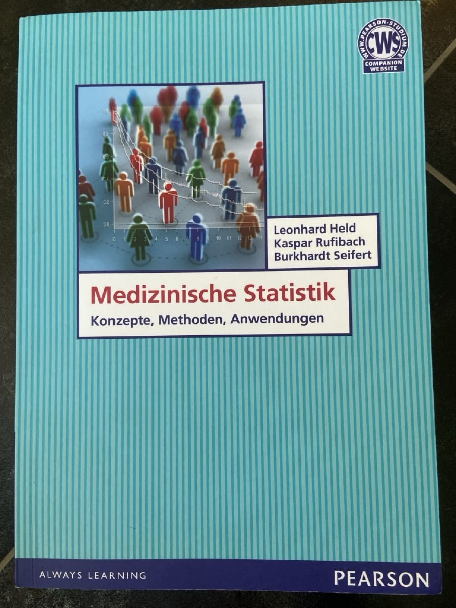 Bücher: medizinische Statistik Buch – Gebraucht aus Luzern von lmlngr
