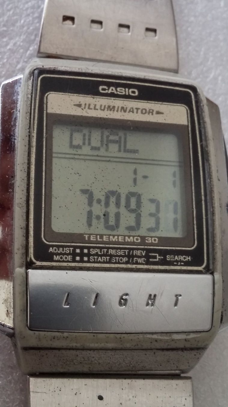 Casio Uhren: Vintage Casio A210 1637 Telememo 30 – Gebraucht aus Zürich von sendbad 2