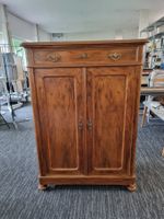 Antiker Vertiko Schrank Nussbaum, Gründerzeit