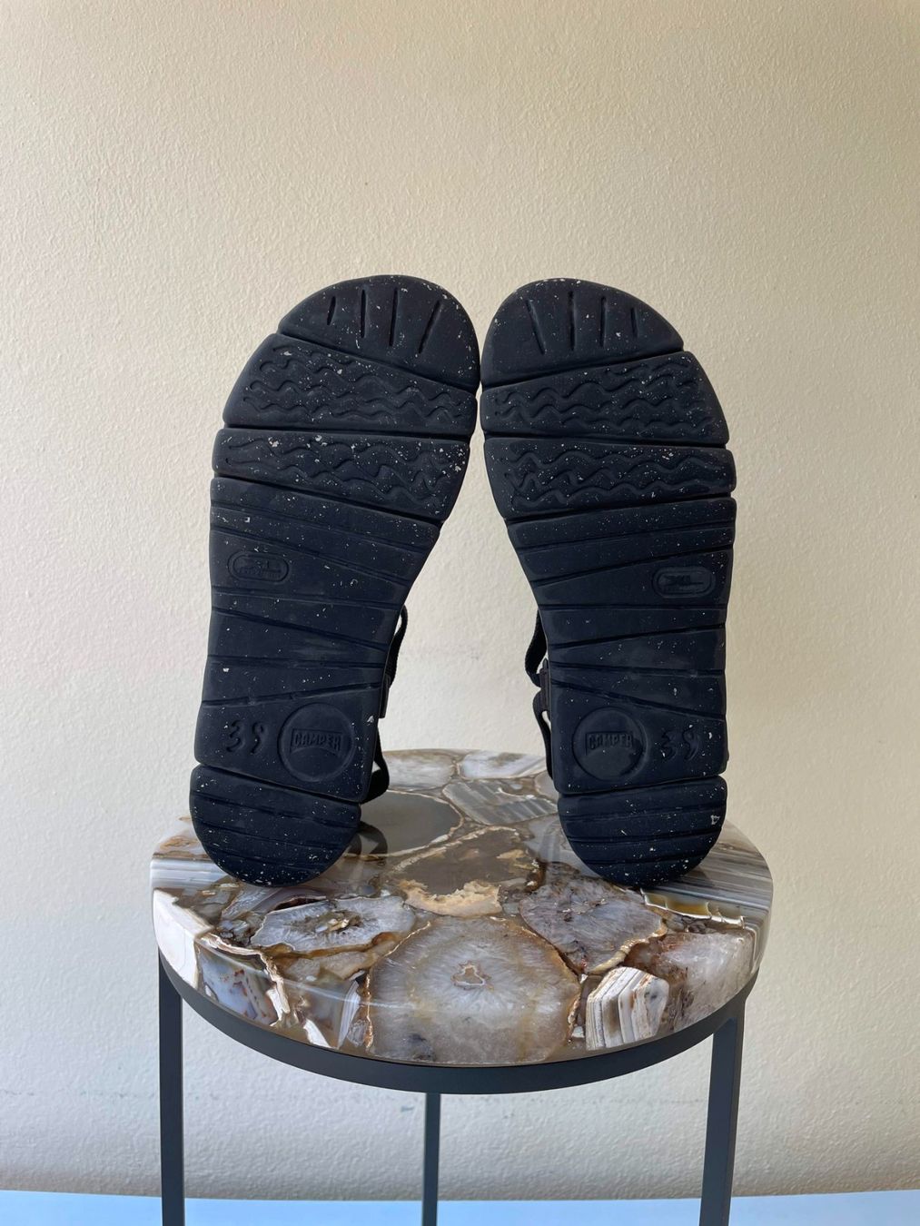 Camper Scarpe da donna: Camper Sandales Plateforme Noires, Taille 39, Impeccables – Usato da Sion venduto da Linkebeek 3