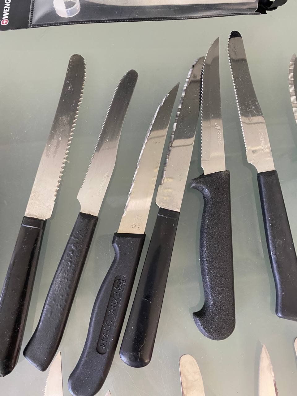 Messer: Messerset, diverse Messer, K 415 – Gebraucht aus Oberönz von Brocki-schatzkiste 3