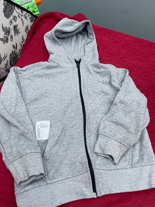 Zara Giacche & Cappotti: Junge Sweatjacke grau Zara 120 – Usato da Bergdietikon venduto da antovale