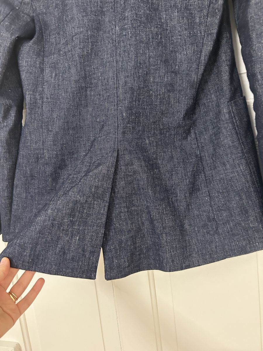 Giacche: Blazer doppiopetto in lino e cotone Max&Co, taglia 42 (IT) – Usato da Basel venduto da mel_5fzy 3