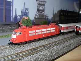 N: DB-Interregio mit BR 103, 5-teilig, analog