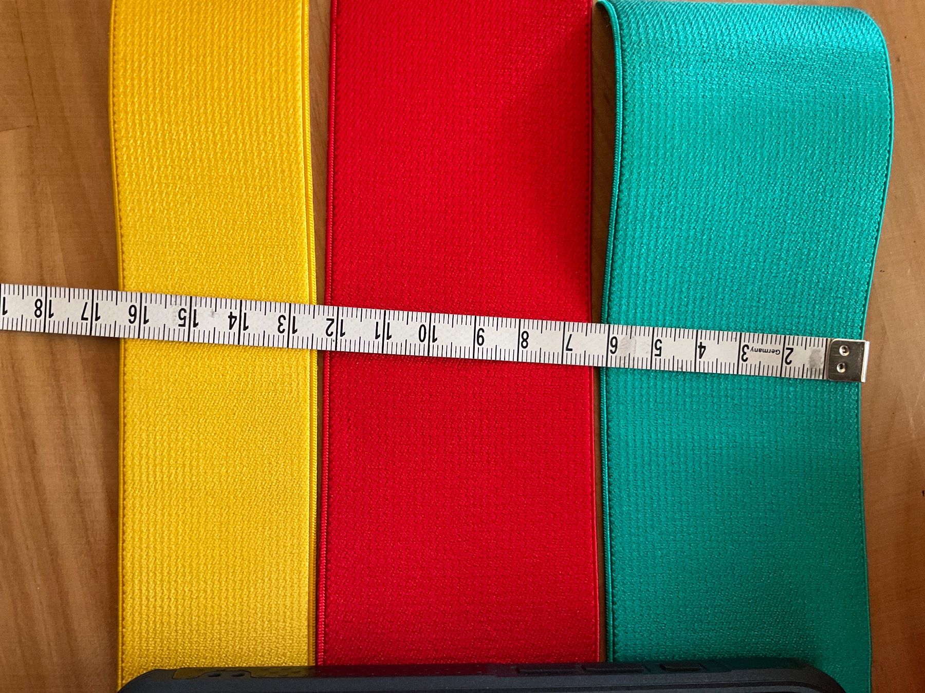 Tessuti: 5 x 3 Meter Textilband elastisch zum basteln – Nuovo (secondo la descrizione) da Rümlang venduto da baselsale1 1