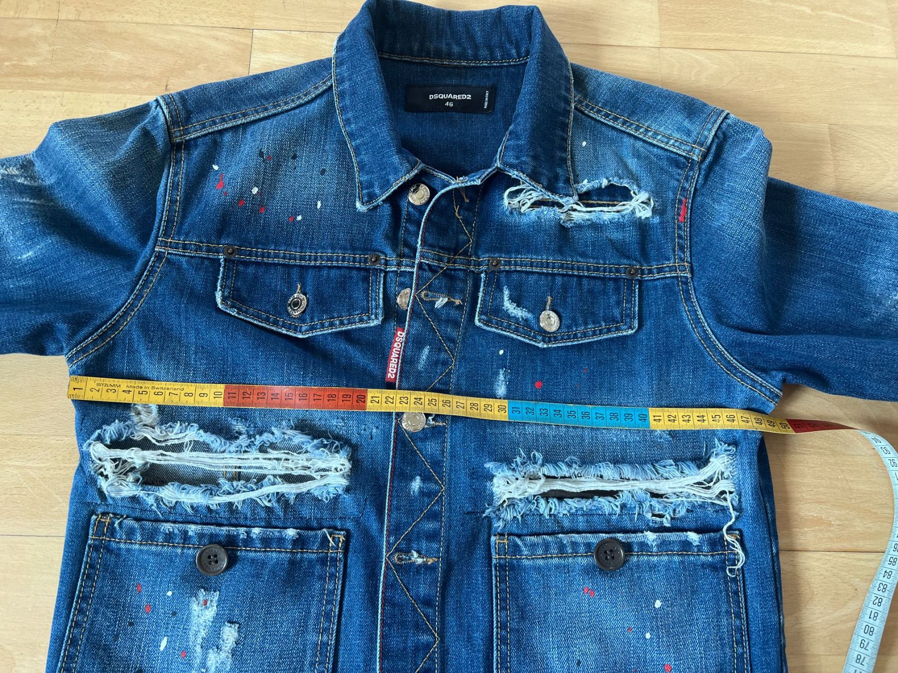 Dsquared2 Giacche: DSQUARED2 Jeans Jacke Gr. 46 – Nuovo (secondo la descrizione) da Worb venduto da farben20zauber 4