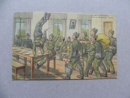 CH Humor Motiv Karte Miltär ca. 1925 J. Schönenberger Nr.143
