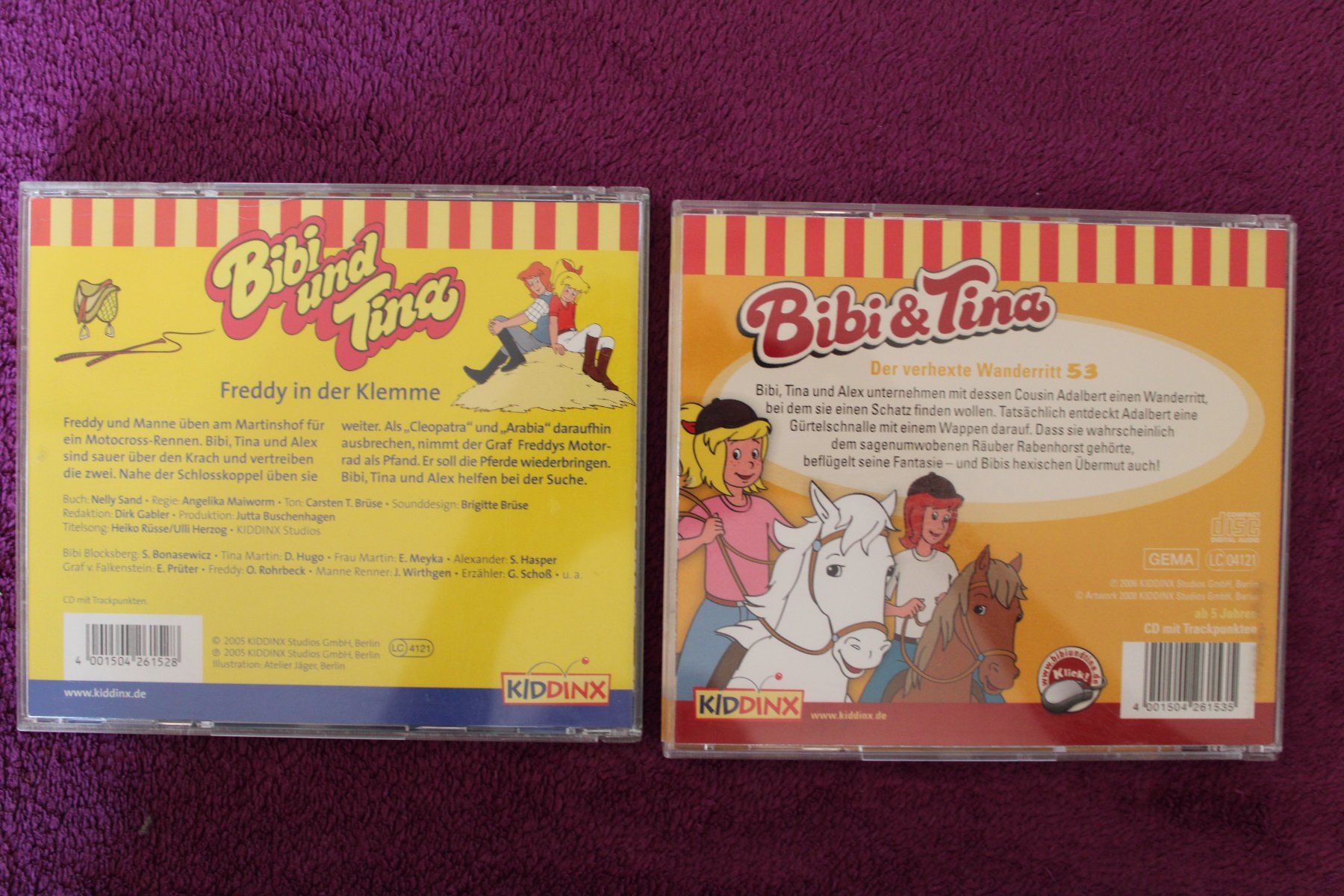 CD: 6 - Bibi & Tina - Hörspiel - CD´s – Usato da Müllheim Dorf venduto da Seeeule01 4