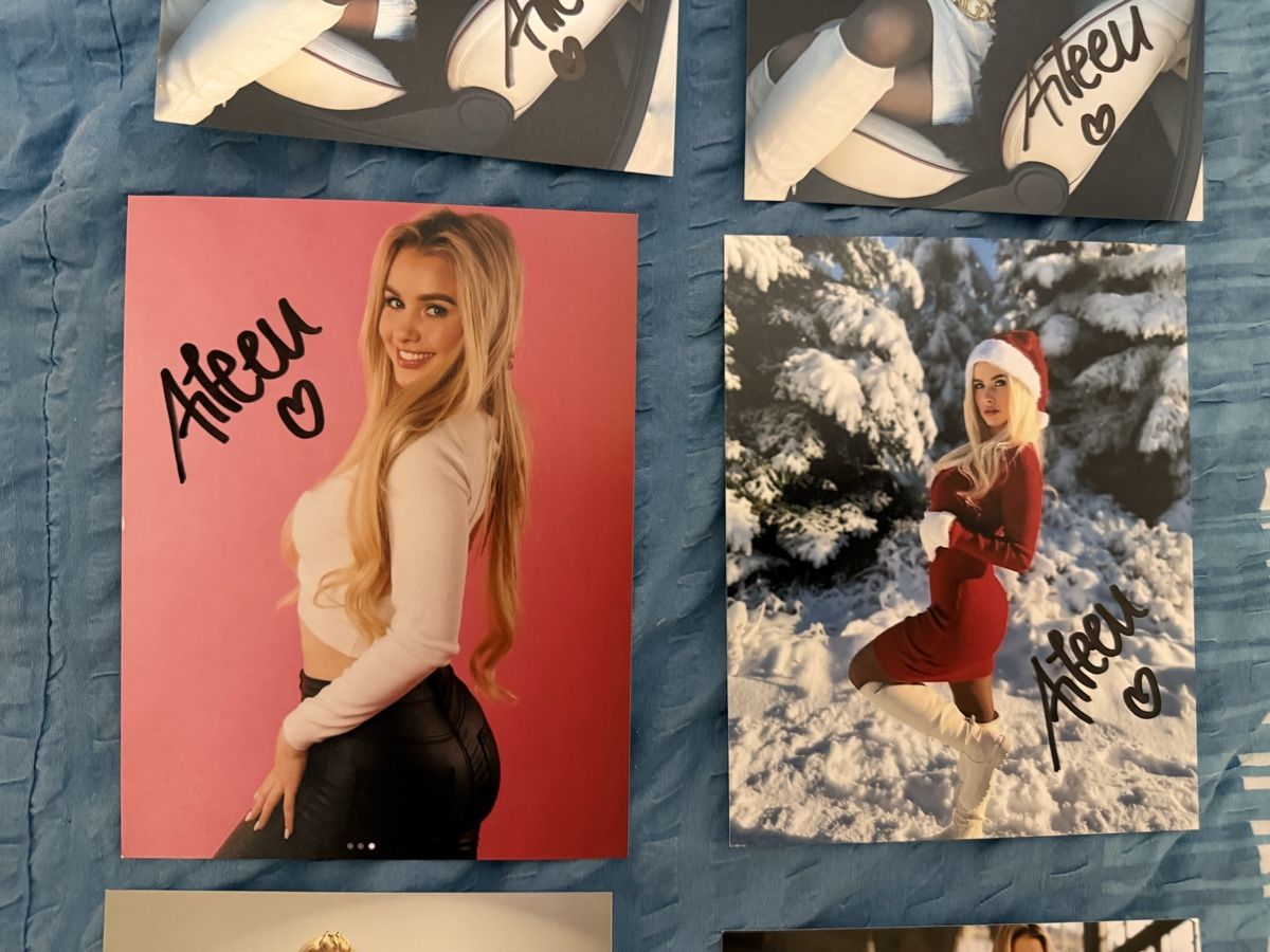 Autografi: Aileen Sager Autogrammkarten Set, signiert – Usato da Rüschlikon venduto da andi_841 3