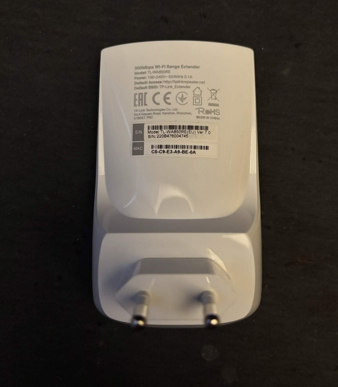 TP-Link WiFi: Répéteur WiFi TP-Link – Usato da Mont-sur-Lausanne venduto da Slushymana 2