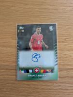 Granit Xhaka - Schweiz - Topps Autogramm - Numbered /99
