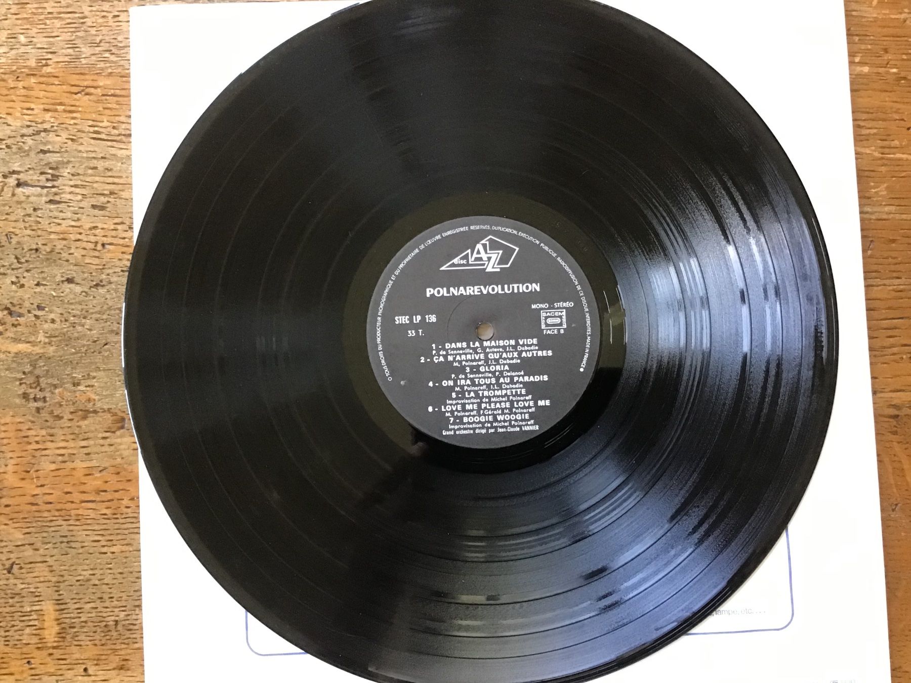 Dischi in vinile: Live LP Michel Polnareff affiche interdite! – Usato da Fully venduto da Ruby97 5