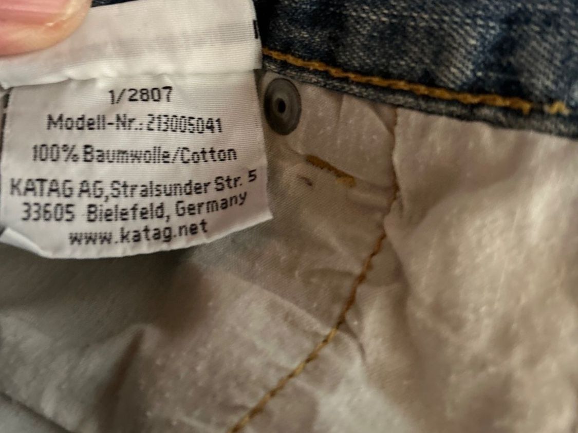 Jeans: Sommer-Shorts Gr. 54, Stonewashed, Baumwolle 100% – Nuovo (secondo la descrizione) da Villnachern venduto da RicardoMary 2