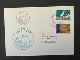 Glis  Erstagbrief-Werbe-Stempel  (M667)