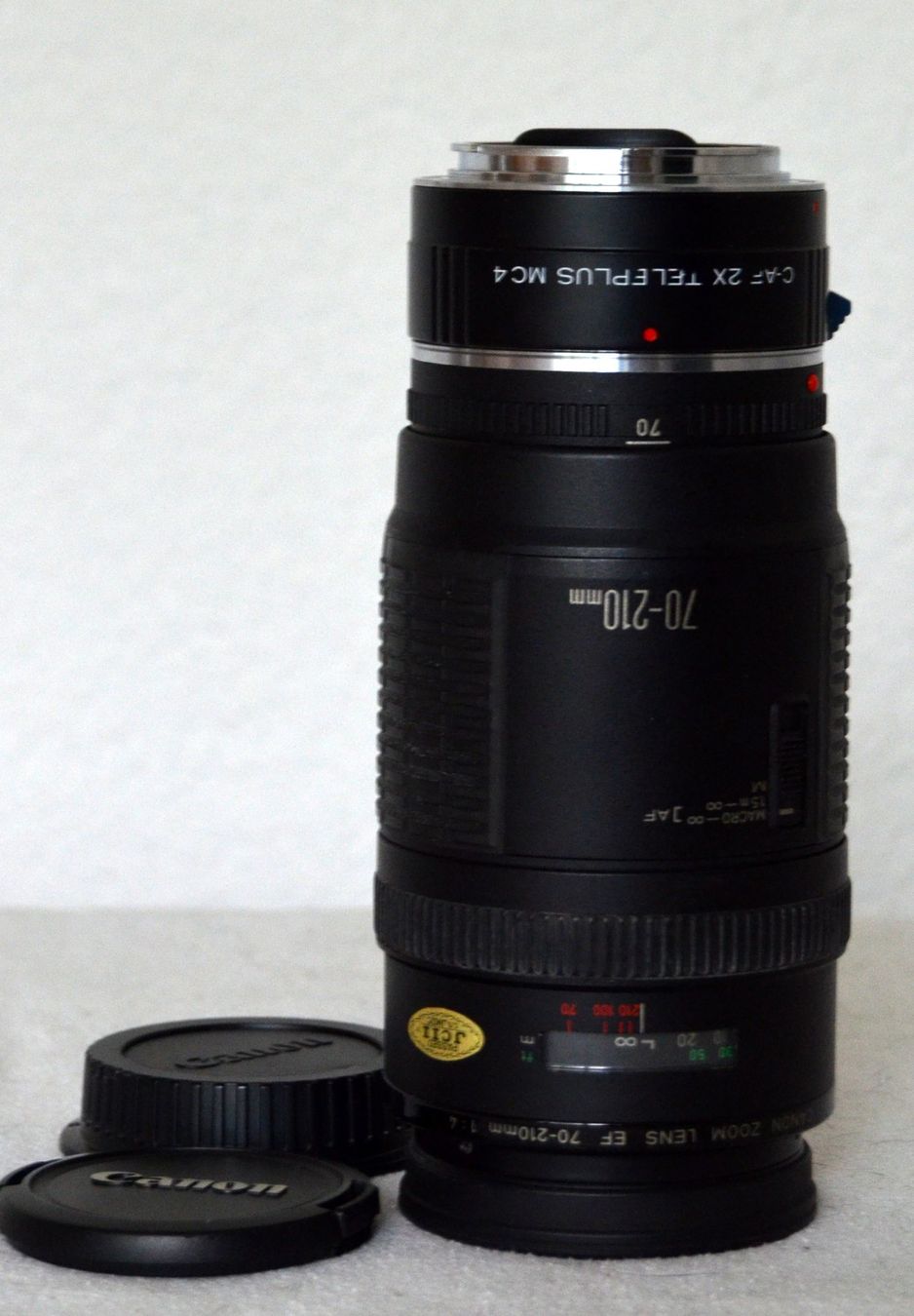 Canon Obiettivi: Canon 70-210mm C-AF 2x Teleplus MC4 Objektiv / objectif – Usato da Collonges venduto da arashee 7