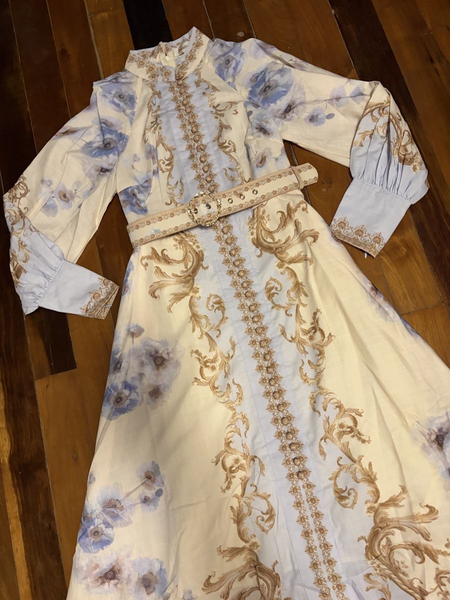 Vestiti: Linen Blend Elegant Maxi Dress – Nuovo (secondo la descrizione) da St.Josefen venduto da lop_lh8d 4