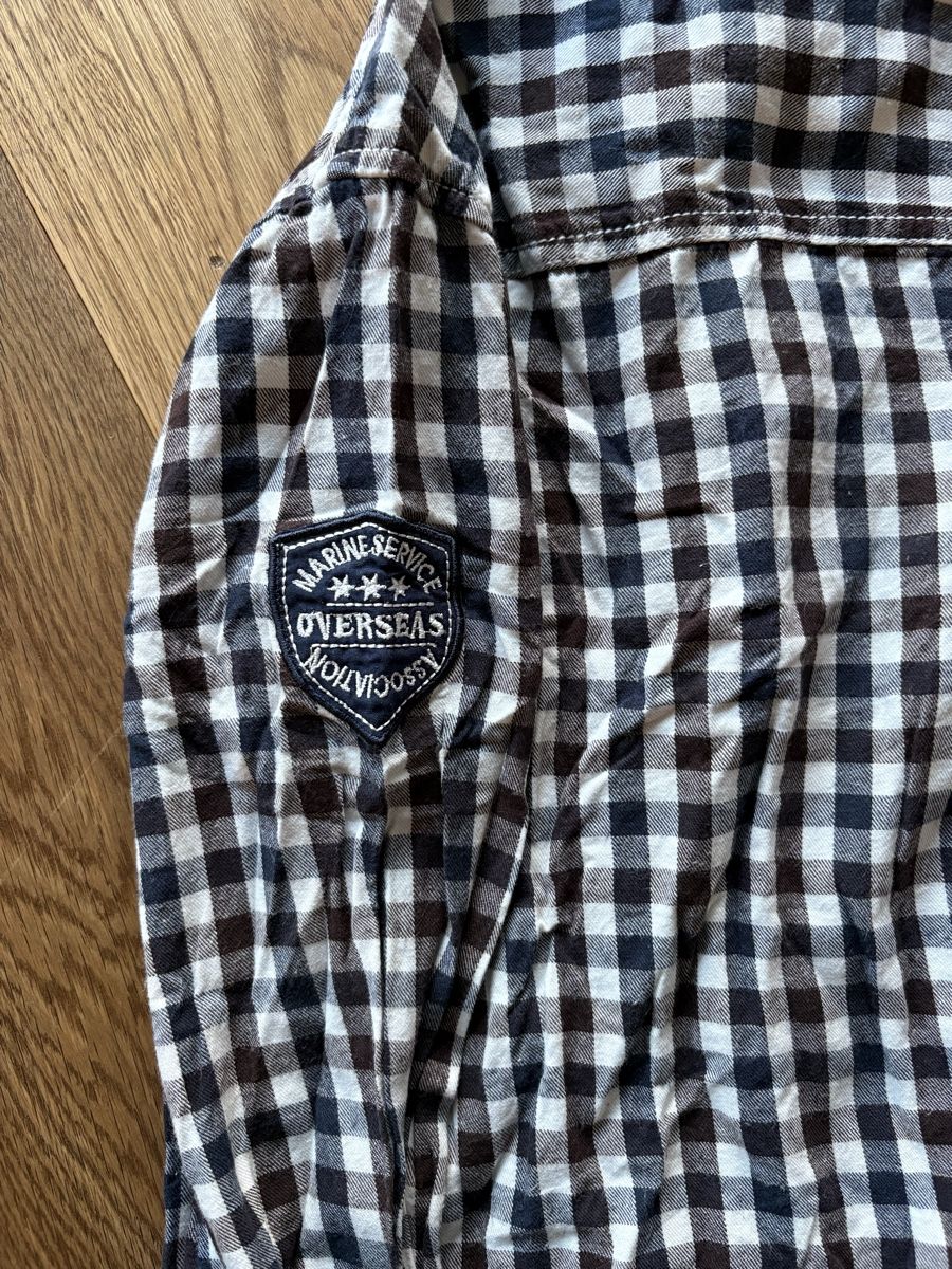 Camicie, T-shirt & Polo: Hemd Gr. 86/92, kariert – Usato da Horgen venduto da Rafnaf 3