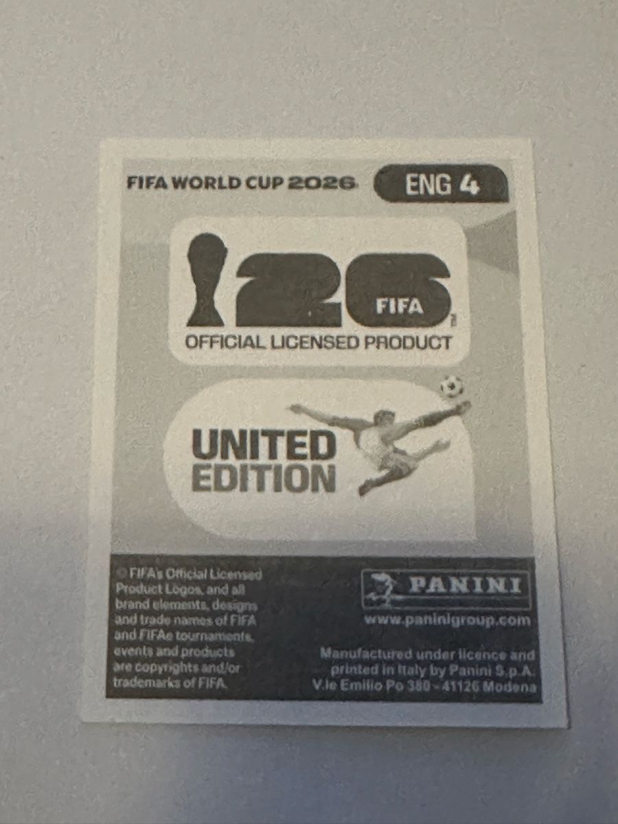 Panini Carte collezionabili: Panini Sticker WM 2026 ENG 4 Marc Guehi – Nuovo (secondo la descrizione) da Herisau venduto da Ballenberger 1